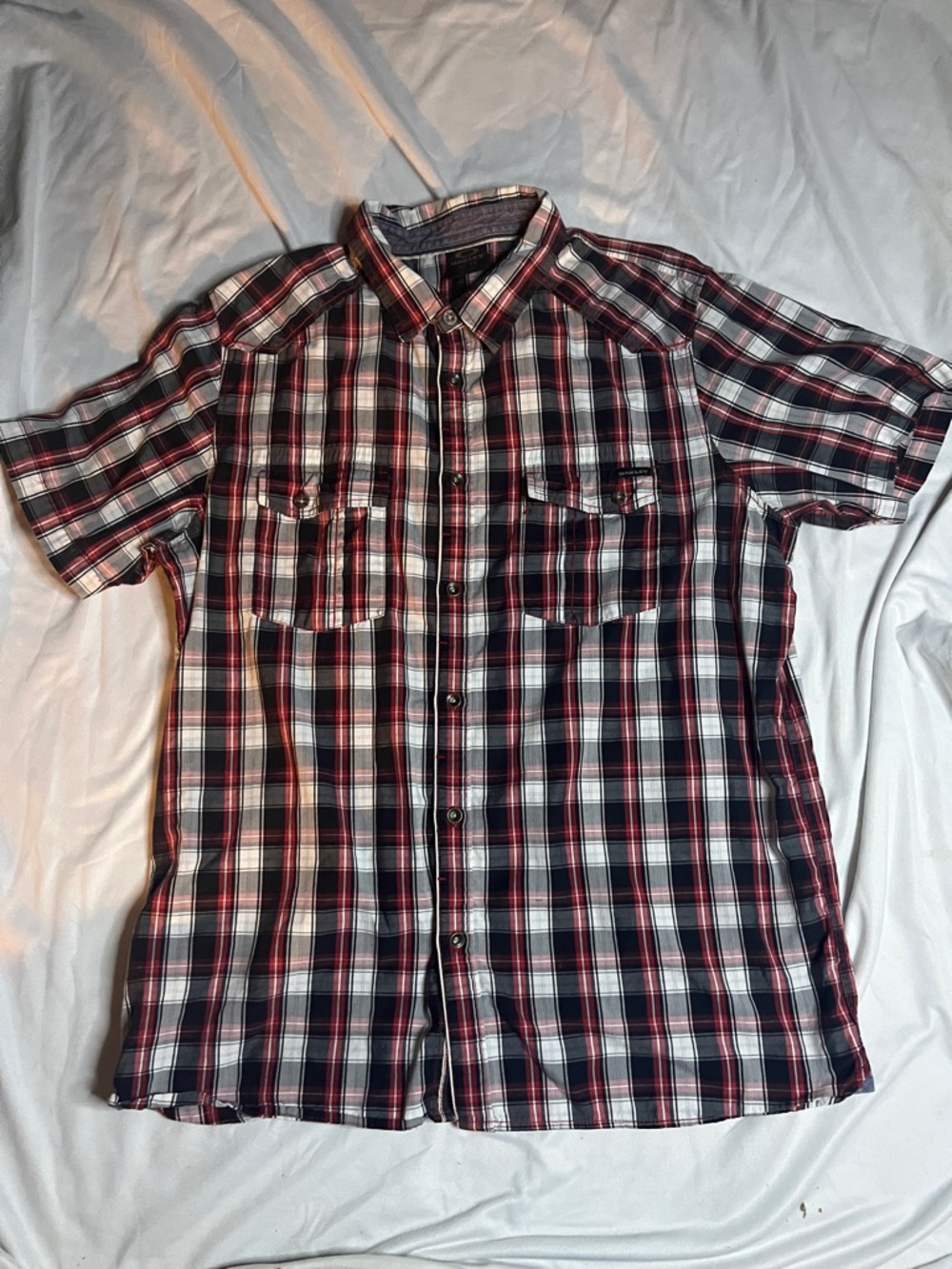 Oakley Plaid ButtonDown Shirt